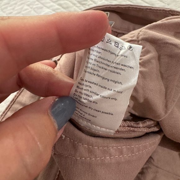 Iris v Arnim blush colored pants size 28, size 6 - Picture 7 of 8